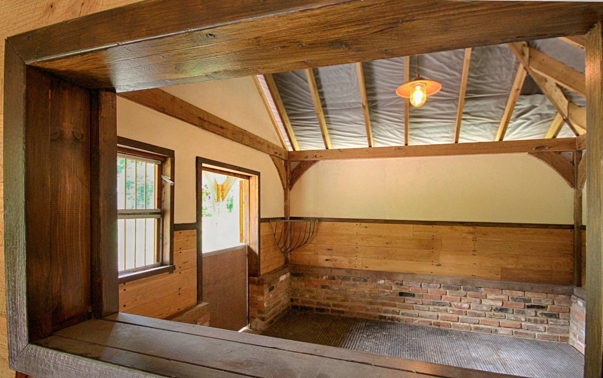 Interior of Oak Stable